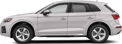 Sleek side view with alloy wheels and smooth body lines