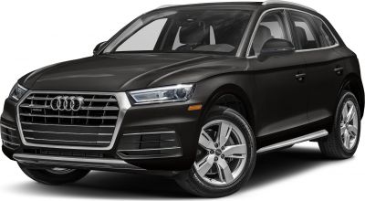 Front angled view showing grille, headlights, and alloy wheels