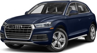 Front-angle view highlighting LED headlights and alloy wheels