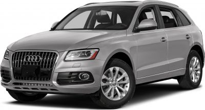 Front three-quarter view showing grille, headlights, and alloy wheels