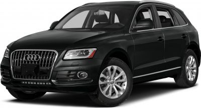 Front three-quarter view with headlights, grille, and alloy wheels