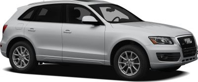 Side profile of SUV with alloy wheels and LED headlights