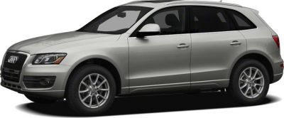 Silver mid-size SUV side profile with alloy wheels