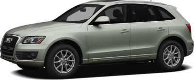 Front-side profile of mid-size SUV with alloy wheels