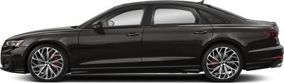 Side profile with distinctive alloy wheels and sleek aerodynamic body.