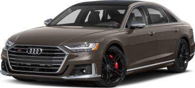 Front grille, black alloy wheels, red brake calipers