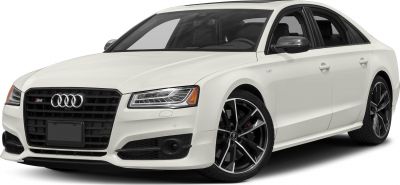 Front grille with S8 badge and stylish multi-spoke alloy wheels