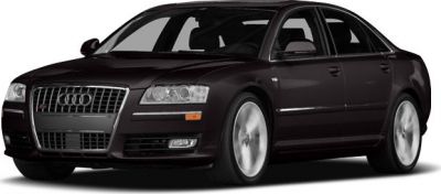 Front and side profile of 2007 facelift luxury sedan.