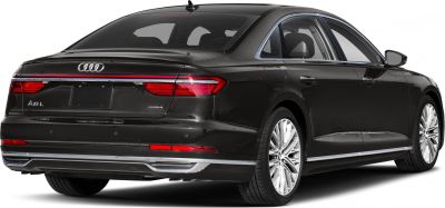 Rear view with LED tail lights and intricate multi-spoke alloy wheels