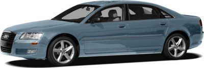 Long-wheelbase sedan with alloy wheels and sleek side profile
