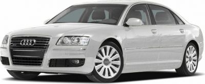 Front grille and multi-spoke wheel design of luxury sedan