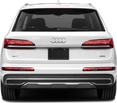 Rear view with LED taillights and rear design details