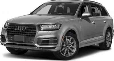 Front view with LED headlights and alloy wheels