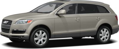 Side profile view of a classic 2006 SUV with sleek body and alloy wheels