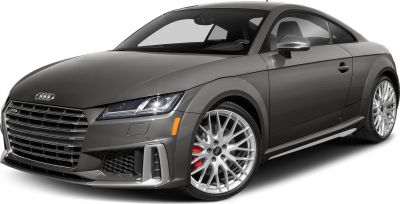 Front-side view with LED headlights and multi-spoke alloy wheels.