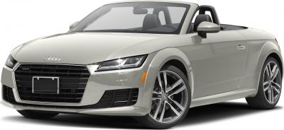 Convertible roadster with LED headlights and sporty alloy wheels