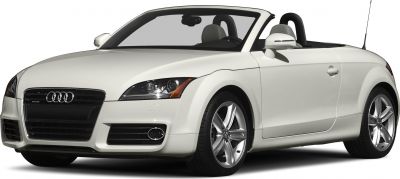 2010 Audi TT RS Roadster (8J, facelift 2010) 3/4 front-left view