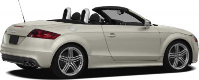 Convertible with sporty alloy wheels and dual exhausts
