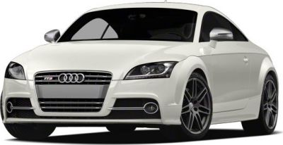 Front view showing sporty grille, headlights, and aerodynamic coupe design