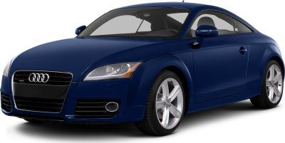 Front three-quarter view with headlights, grille, and alloy wheels.