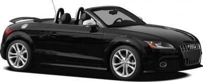 Convertible sports car with alloy wheels and aerodynamic design