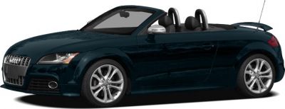 Sporty two-seater convertible with sleek design and aluminum mirror caps