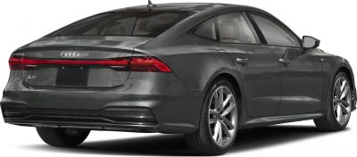 Rear view with LED tail lights and alloy wheels
