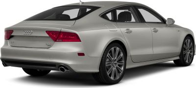 Rear and side view with distinctive tail lights and alloy wheels