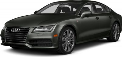 Front side view with LED headlights and alloy wheels