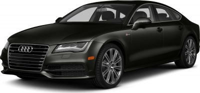 Front side view with LED headlights and alloy wheels