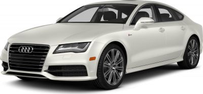 Front view with LED headlights and alloy wheels