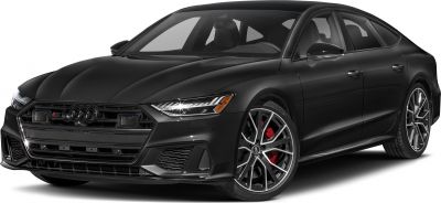 Front view; LED headlights; alloy wheels with red brake calipers