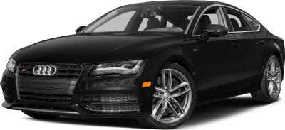 Front-side view with LED headlights and alloy wheels
