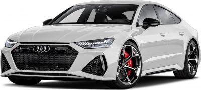 Sporty front grille, LED headlights, alloy wheels, and red brake calipers