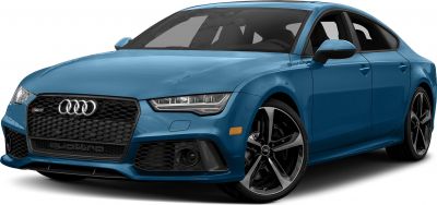 Front view with black honeycomb grille and alloy wheels