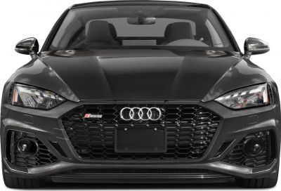 Aggressive front fascia with honeycomb grille and LED headlights