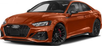 Front honeycomb grille and black alloy wheels with red brake calipers