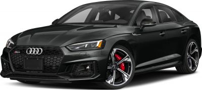 Black sedan with multi-spoke performance wheels and red brake calipers