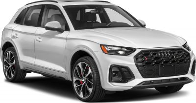 Luxury SUV with honeycomb grille and sporty multi-spoke alloy wheels