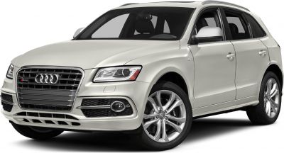 Front and side angles with prominent grill and alloy wheels