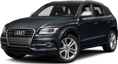 Front side view showing grille, headlights, and alloy wheels