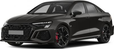 Front grille and alloy wheels of a sleek dark sedan