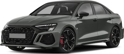 Honeycomb front grille and black alloy wheels with red brake calipers