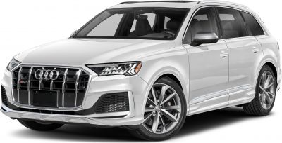 Front grille and LED headlights with alloy wheels of a sporty SUV