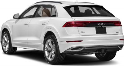 Rear profile with LED tail lights and alloy wheels