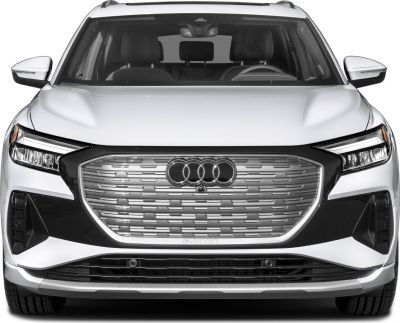 Sleek LED headlights and distinctive closed front grille design