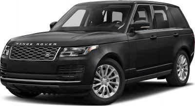 Luxury SUV front angle with mesh grille and alloy wheels