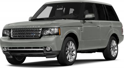 Close-up front of SUV with bold grille and LED headlights