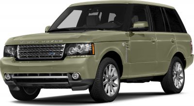 Luxury SUV front three-quarter view with grille and alloy wheels