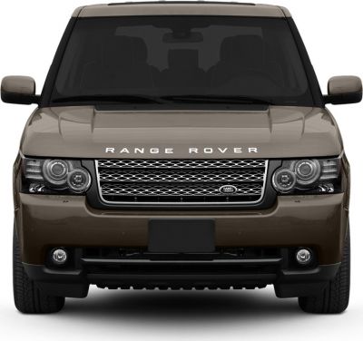 Front grille and dual headlight design of a luxury SUV
